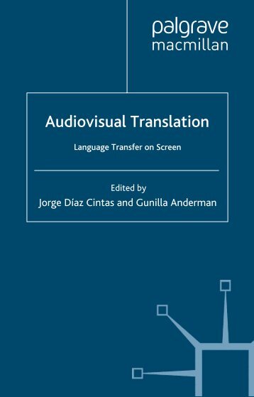 Audiovisual Translation: Language Transfer on ... - ymerleksi - home