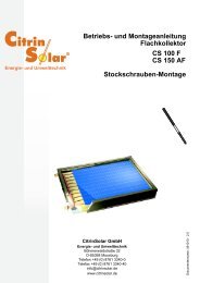 CS 100 F Stockschraube DE V.book - Citrin Solar