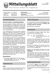 Mitteilungsblatt - Gemeinde Hemberg