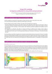 Using CFD modeling to improve combustion in rotary kilns ... - Fives