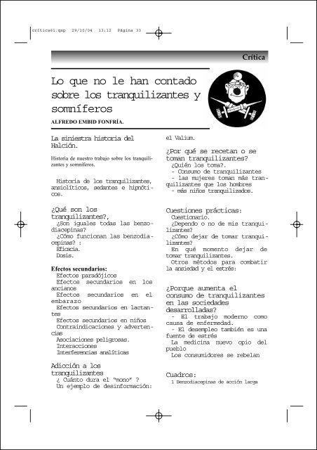 perdida de peso al dejar valium