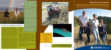 Land Resources and Environmental Sciences - College of Agriculture