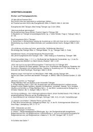 Liste der Veröffentlichungen - Stift Urach