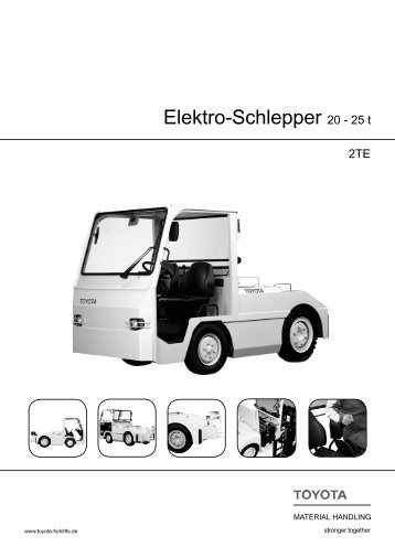 Elektro-Schlepper 20 - 25 t - Toyota Material Handling Deutschland