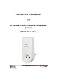 Termostat wireless SP3 - Delphi Electric