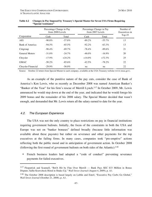 The Executive Compensation Controversy - Fondazione Rodolfo ...