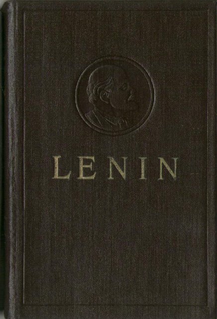 Collected Works of V. I. Lenin - Vol. 31 - From Marx to Mao
