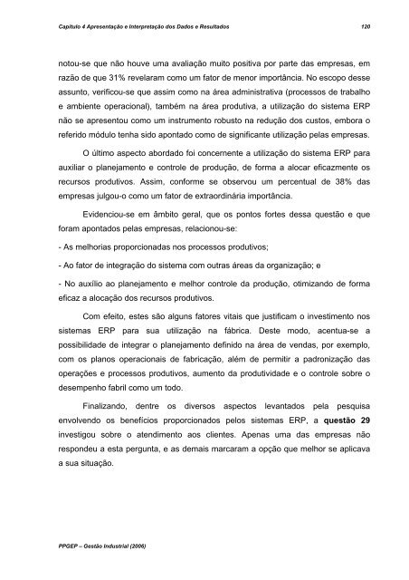 um estudo sobre os principais fatores na implantaÃ§Ã£o de ... - UTFPR