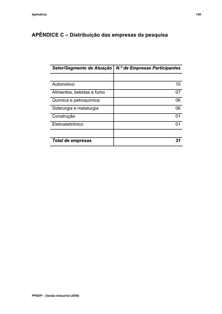 um estudo sobre os principais fatores na implantaÃ§Ã£o de ... - UTFPR