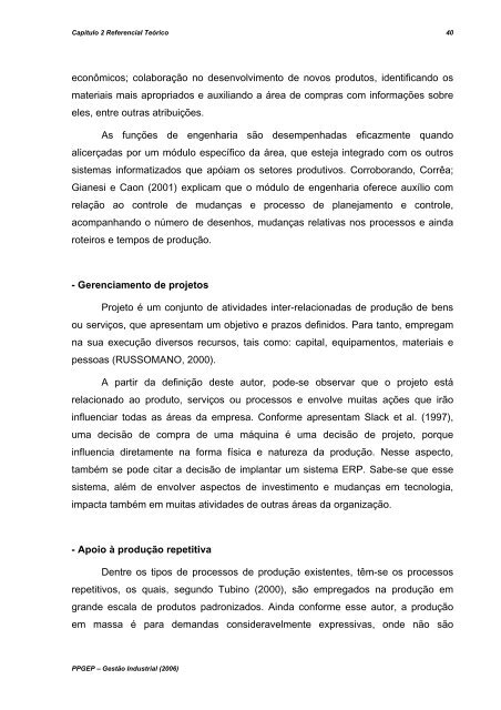 um estudo sobre os principais fatores na implantaÃ§Ã£o de ... - UTFPR