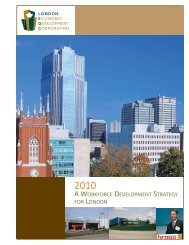 a workforce development strategy for london - London Economic ...