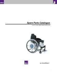 PARTS-PUBLISHER Workbench - Alber E-Motion ... - Invacare