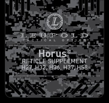 HorusÂ® - Leupold