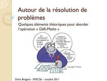 Autour de la rÃ©solution de problÃ¨mes - Ecoles.ec56.org