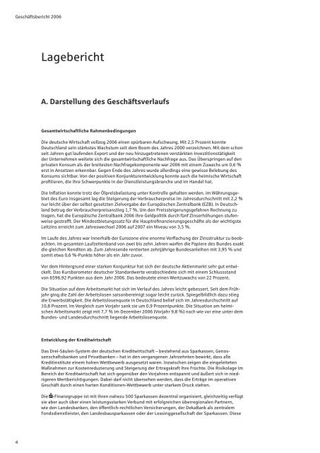 KSK Geschäftsbericht 2006.indd - Kreissparkasse Limburg