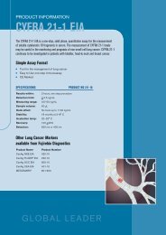 CYFRA 21-1 EIA KIT SPEC SHEET.pdf - Fujirebio Diagnostics, Inc.