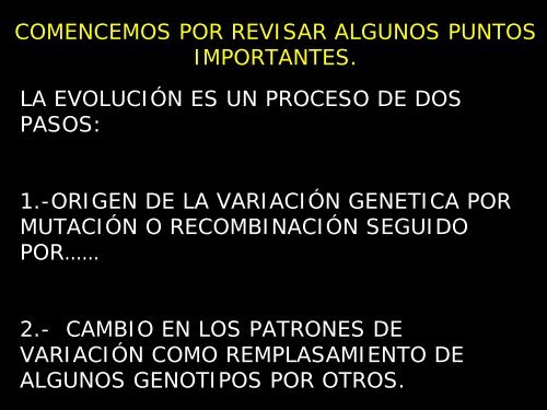 deriva génica - UNAM