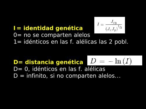 deriva génica - UNAM