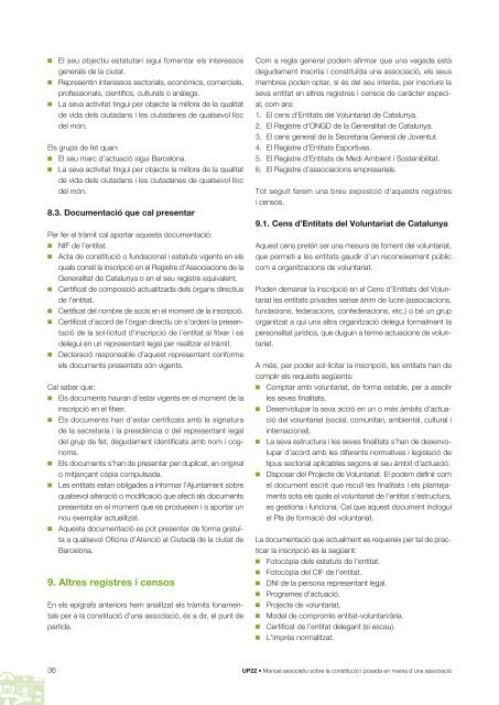 Manual associatiu sobre la constituciÃ³ i posada en marxa d'una ...