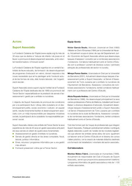 Manual associatiu sobre la constituciÃ³ i posada en marxa d'una ...