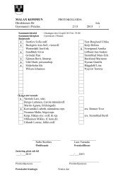 MALAX KOMMUN Direktionen fÃ¶r Gymnasiet i ... - Skolor i Malax