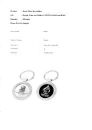 Design, Print and Deliver UNITEN LOGO and RMC. Quantity : 500 ...