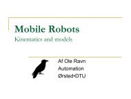 Mobile Robots - Ørsted •DTU, Automation