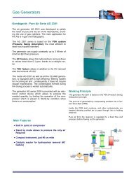 Gas Generators - Infiltec GmbH