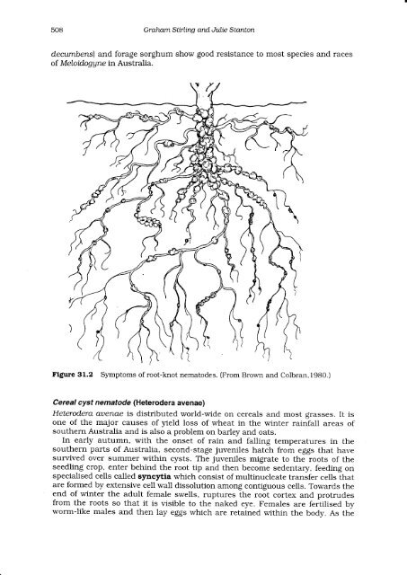 NEMATODE DISEASES AND THEIR CONTROL Graham Stirling ...