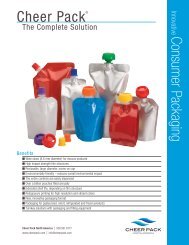 Bag-In-Box CheertainerÂ® Fitments - CDF Corporation