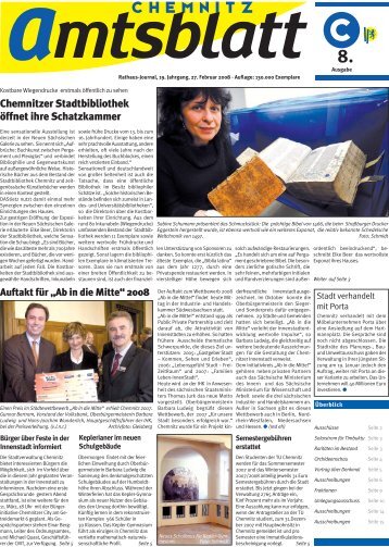 Öffentliche Ausschreibung - Chemnitz