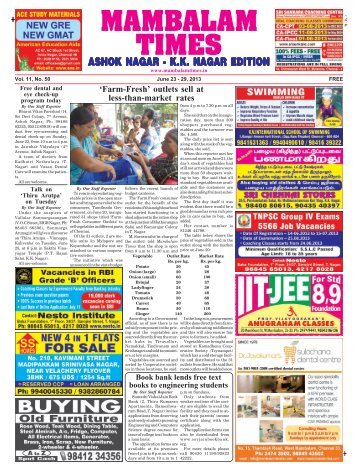 page 1 - MAMBALAM TIMES