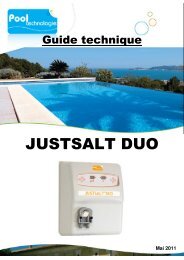 JUSTSALT DUO - Pool Technologie
