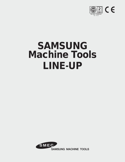 SAMSUNG LINE-UP Machine Tools