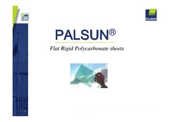 PALSUN® - Palram Germany GmbH