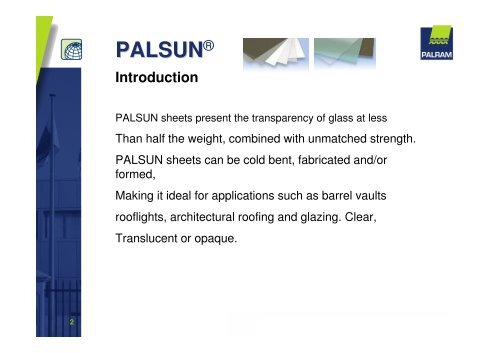 PALSUN® - Palram Germany GmbH