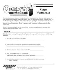 Video Worksheet - Learning Zone Express