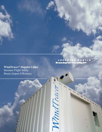 WindTracer Fact Sheet - Lockheed Martin