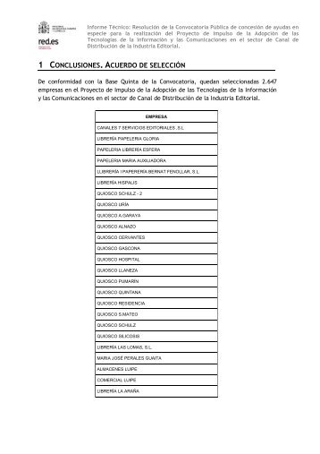 Listado ResoluciÃ³n Convocatoria Prensa