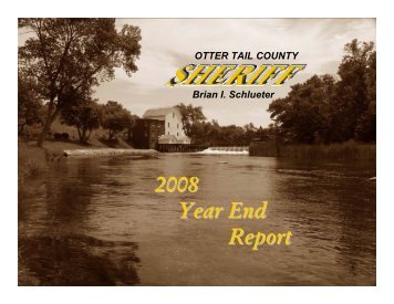 2008 Year End Report - Otter Tail County