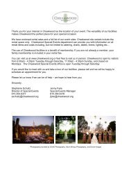 Thank you for your interest in Cheekwood as the location of your ...