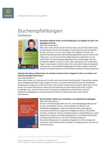 Buchempfehlungen - OBV