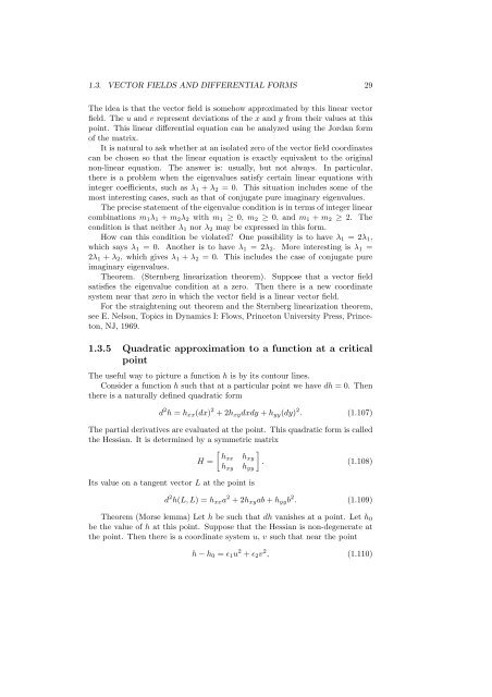 Methods of Applied Mathematics Lecture Notes