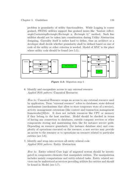 Migration of a Chosen Architectural Pattern to Service Oriented ...