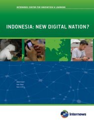 indonesia: new digital nation? - Internews Center for Innovation ...