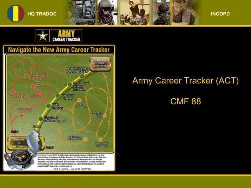 Army Career Tracker (ACT) CMF 88 - U.S. Army