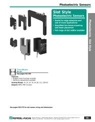 the GL Series Slot Sensor brochure! - Marshall Wolf Automation