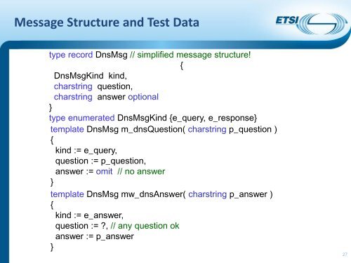 Tutorial - TTCN-3