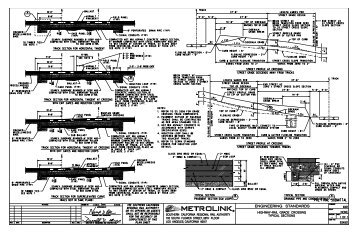 Exhibits J, Grade Crossings Standards Manual - Metrolink