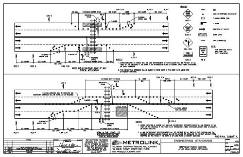 Exhibits J, Grade Crossings Standards Manual - Metrolink